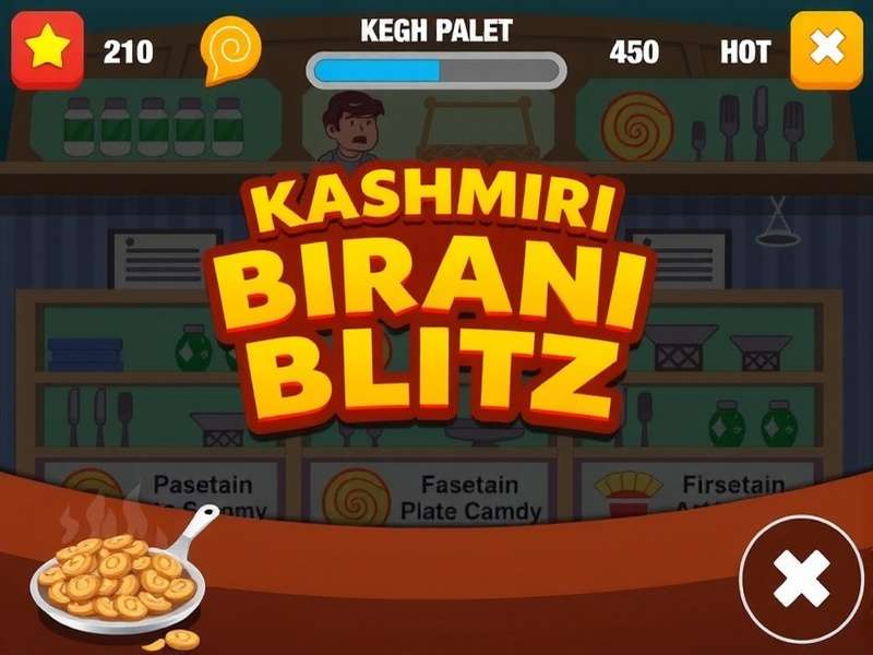 Kashmiri Biryani Blitz Hero Image Kashmiri Biryani Blitz Game Screenshot