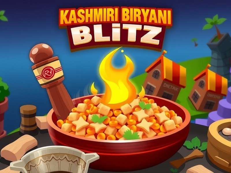 Kashmiri Biryani Blitz In-Game Action Kashmiri Biryani Blitz Gameplay
